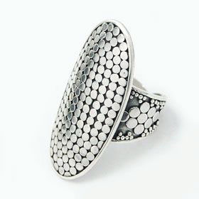 Bali silver ring