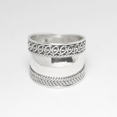 Bali silver ring jewelry 
